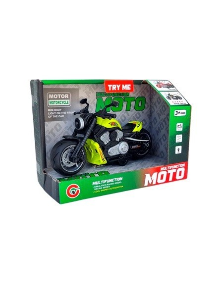 Moto 17cm C-luz Y Sonido Friccion En Caja Ju0028 9864-2c Pri02
