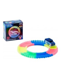 Pista Magica En Caja C-auto Con Luces Led Fd19668-1 Fay02