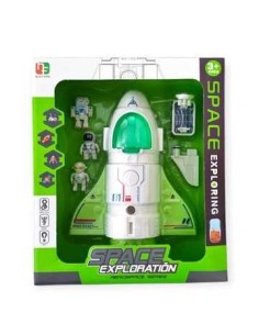 Nave Espacial Luz Y Sonido C/accesorios Caja 50308 Amc01