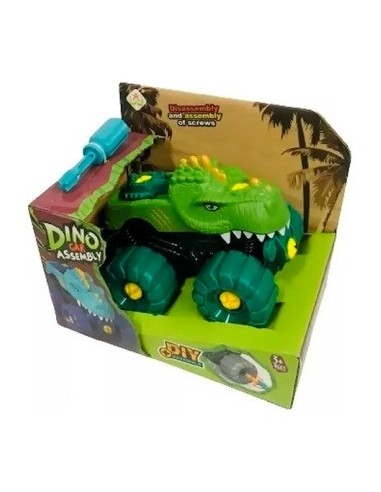 Autos Contruccion Dino P-armar En Caja Hm10049 Pen01