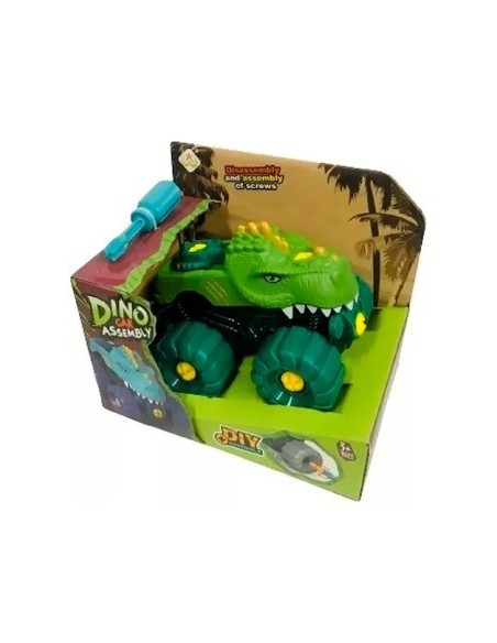 Autos Contruccion Dino P-armar En Caja Hm10049 Pen01