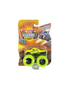 Auto 6cm Metal Monster Rueda Goma En Blister 54712 Seb01