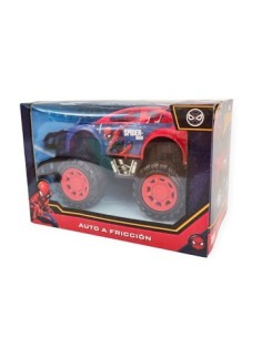 Camioneta 15cm A Friccion Spider Man En Caja 53960 Seb01