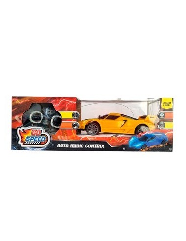 Auto A Radio Control C-luces 4 Funciones Go Speed 75036 54890 Seb01