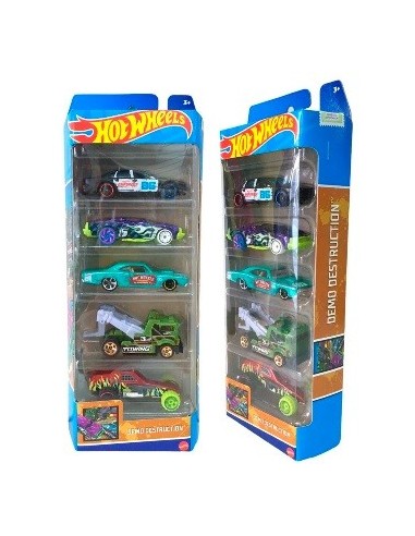 Auto Coleccion X 5 Hot Wheels Caja 78601806 Db01