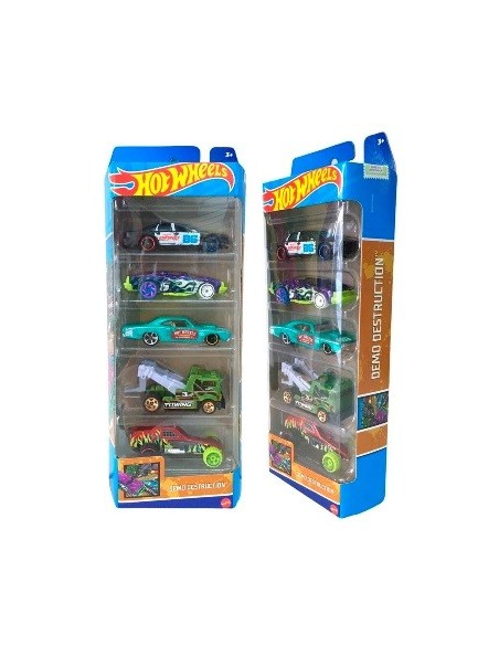 Auto Coleccion X 5 Hot Wheels Caja 78601806 Db01