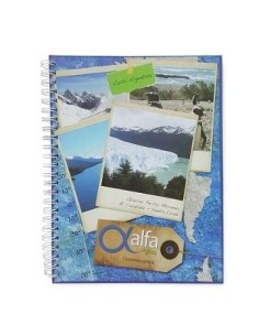 Cuaderno 16x21 42hj T-f Cuad C-esp 8242 Alfa Gloss -b10-