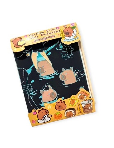 Papel Magico Capybara 4 Laminas 56841 Sf01