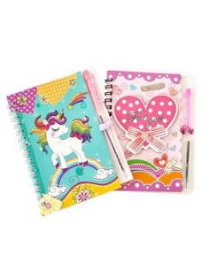 Libreta Fantasia C-boligrafo 600108-600119-519808-519813 Pen01