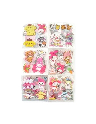 Stickers X25 Hojas Kuromi 26744 Col01