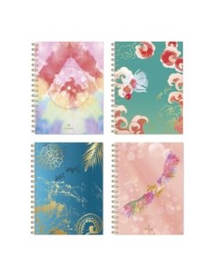 Cuaderno C-esp  15x21 80hjs Raya Fantasia 9130-9140-9120-9110r Nor-pac