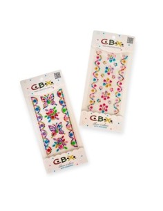 Sticker Cristales Simple/c. Diseno Col Surt 105*220s Rs Cbx