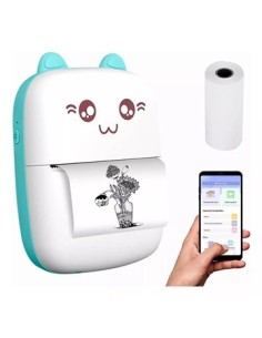 Mini Impresora Termica C-bluetooth Animada Be50001 Vsk01 Sf01
