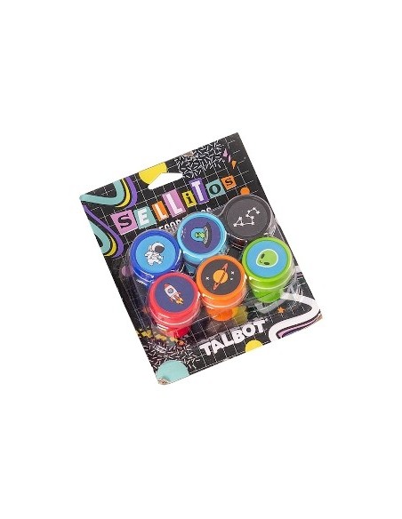 Sello X 6 Infantiles 6637-6634 514125 Pen01 Csl01