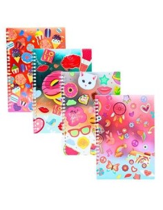 Cuaderno 15x21 C-esp  Tapa Metalizada Fantasia 600105 771 Pen01 26749-26750-27167-27168-302 Col01 -f-
