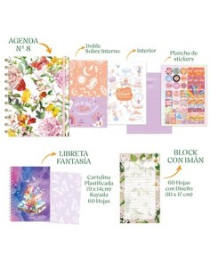 Agenda 2025 Semanal T-d Premium En Caja C-accesorios 8000 Nor-pac