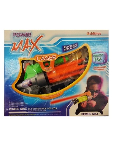 Pistola C-ventosas Estilo Laser Power Max J3001 Chiki -b14-