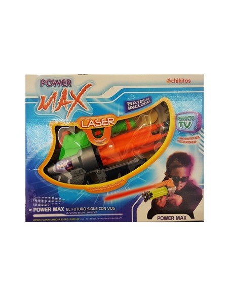 Pistola C-ventosas Estilo Laser Power Max J3001 Chiki -b14-