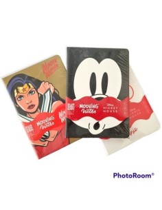 Cuaderno A5 T-d 80hj Rayado C-stickers Personajes Disney -pusheen -1246244-46121-1246131-1246221-1410128-1410125-1246118-1246