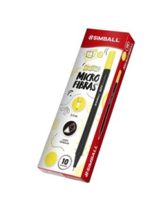 Microfibra 0 4mm Amarillo Sketch Simball 0210061010 Spp01 -b10-100-