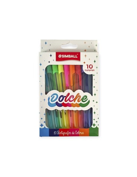 Boligrafo X10 Colores Micro Dolche 0203029910 Spp01 (b100/10)