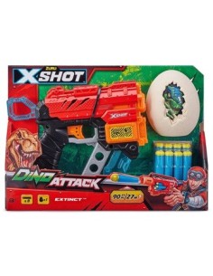 Pistola X-shot Dino-attack-extinct 7325 Gtm Ims02 -b12-