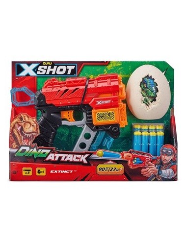 Pistola X-shot Dino-attack-extinct 7325 Gtm Ims02 -b12-