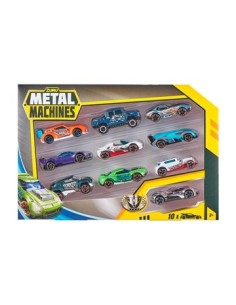 Set Autitos X10 En Caja Zuru Metal Machines 7610 Ims02