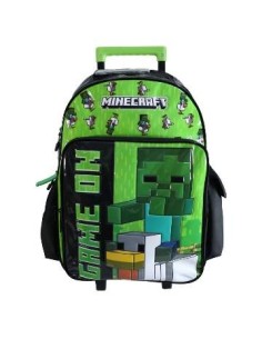 Mochila 18" Carro Minecraft Mi221 Mi310 Ck01