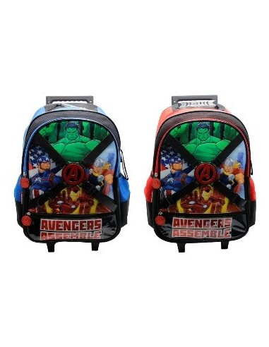 Mochila 18" C-carro Avengers Sp142-sp143-sp340 Ck01