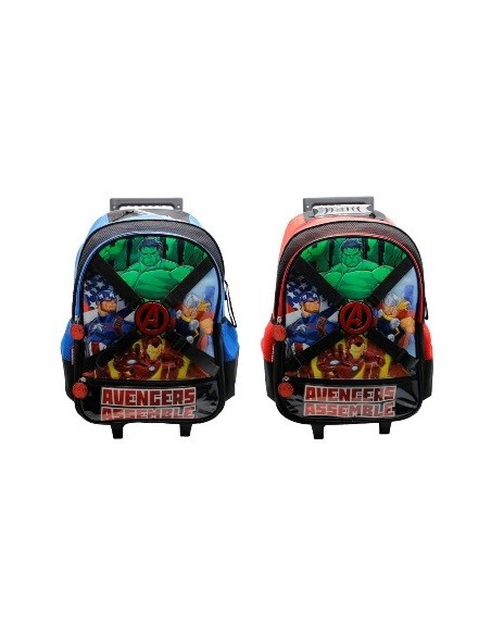 Mochila 18" C-carro Avengers Sp142-sp143-sp340 Ck01