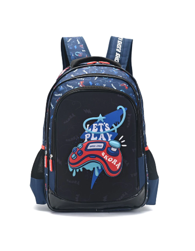 Mochila 17" V 2 Bols  Futbol-basquet-auto-jostick-futbol Skora 35382-35386-35402-35410-35370 Ori02