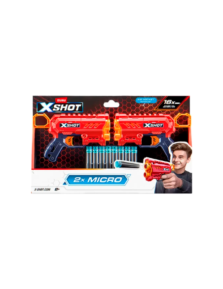 Pistola X-shot X2 Excel Micro2 0 Double 7439 Ims02