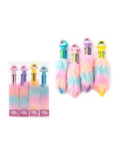 Boligrafo 6 Colores En 1 C-peludo Multicolor Mod  Surt 1511615114-15115  Ns370288 Pk01 Tar02