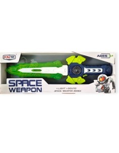 Espada 47cm Espacial C-luz Y Sonido En Caja Hm961805 Pen01