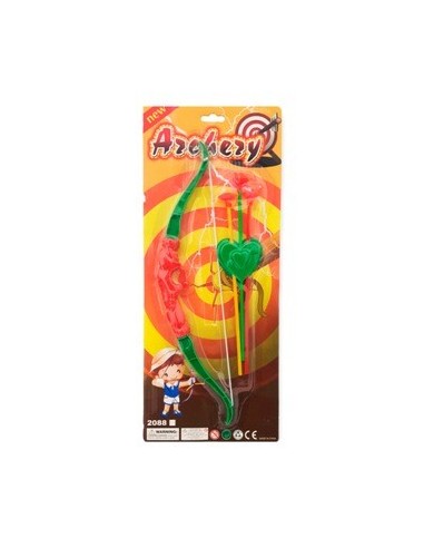 Arco 33cm C-3 Flechas Con Corazon En Blister 50885 Seb01