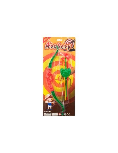 Arco 33cm C-3 Flechas Con Corazon En Blister 50885 Seb01