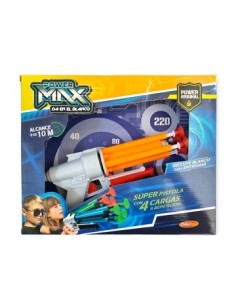 Pistola Lanza 4 Flechas Power Max J3000 Chiki