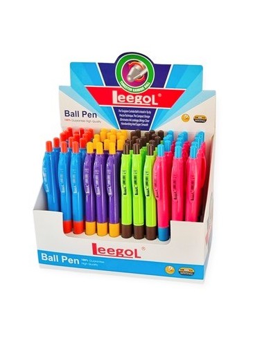 Boligrafo Azul Retractil Leegol Vision Touch 515219 515236 Pen01 -b24-