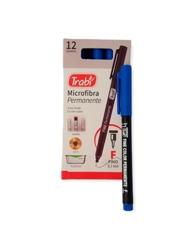 Microfibra Permanente Azul 9537 Trabi (30/12)