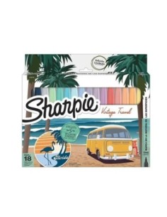 Marcadores X18 Vintage Sharpie Caja 2152178 New02