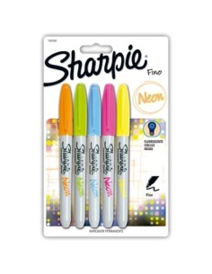 Marcadores X5 Neon Fino Sharpie 1925282 New02