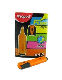Resaltador Fluo Naranja Maped 742535  Map01 -b12-