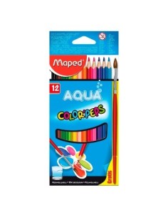 Lapices Color X12 Largos Acuarelables Maped 836011 Map01 -b12-