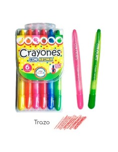 Crayones Rect X6 C-aroma Colours 17730 Col01