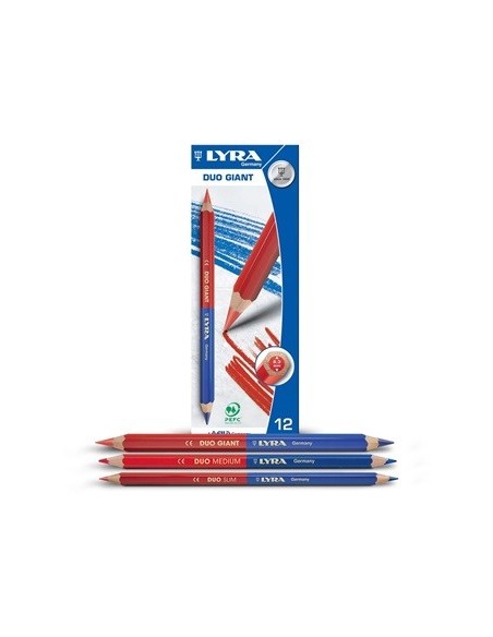 Lapiz Lyra Duo Rojo-azul 2920101es Fila -b12-