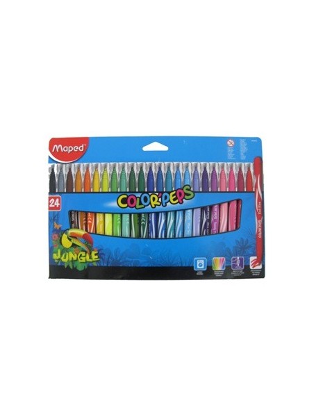 Marcadores X24 Jungle Maped 845422 Map01 -b6-