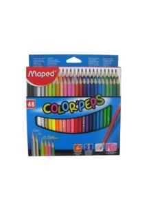 Lapices Color X48 Largos Maped 832048  Map01 -b6-
