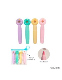 Resaltador X4 Pastel Dona-astronauta Trendy 17188-17189 Tar02