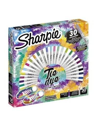Marcadores X30 Fino Tie Dye Sharpie 2174194 New02